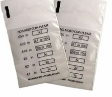 Coin Bags - No Mixed Coin Bags Euros Retail Bags