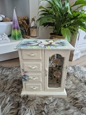 Beautiful Hand Painted Large Jewellery Box