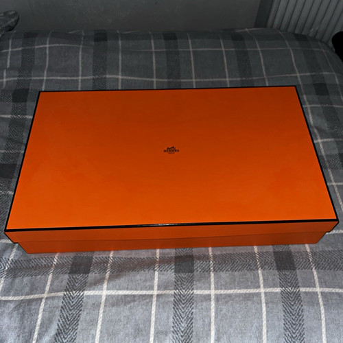 Hermès orange cardboard empty - hermès,
