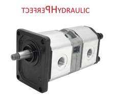 Double tandem hydraulic gear