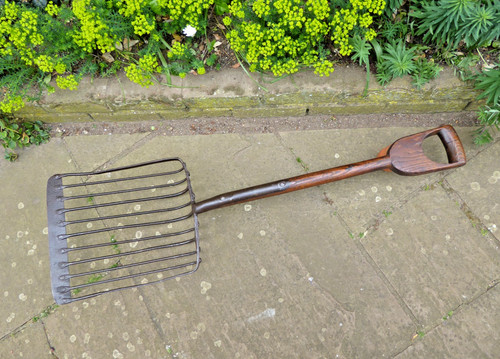 Vintage beet potato fork - vintage,