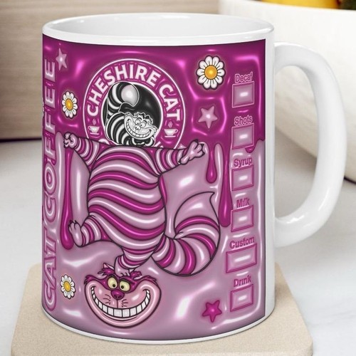 Cheshire cat style mug - cat,