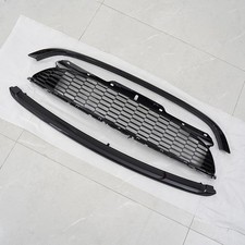 Gloss Black Front Bumper Grille For Mini Cooper R55 R56 R57 ONE/COOPER 07-10 UK