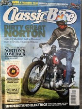 CLASSIC BIKE MAGAZINE DEC 2008