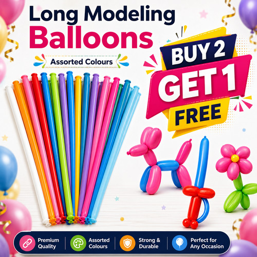 Long balloons for modelling - balloons,