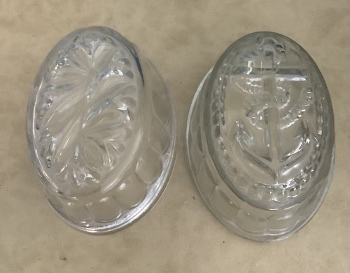 Vintage rare clear glass - , jelly