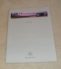 Mercedes V Class Brochure 1998 - V230 V280 Trend Fashion Ambiente
