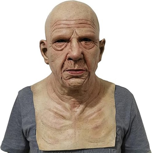 Halloween realistic old man - realistic,