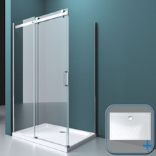 Shower enclosure frameless - shower,