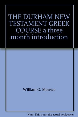 Durham new testament - new, greek