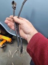 Genuine Reliant Robin Battery Negative Earth Lead to Chassis and engine earth