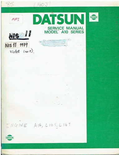 Datsun violet saloon - violet,