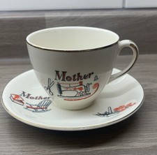 Vintage 1950s Alfred Meakin 'Mother’ cup & saucer. Mid century, Retro. 