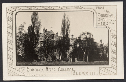 Postcard isleworth hounslow - isleworth,