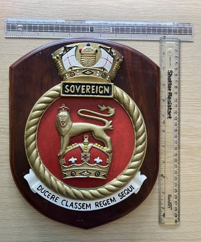 Royal navy ships crest - royal, hms/m