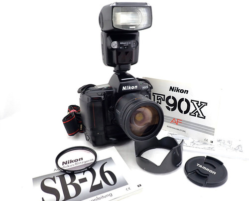 Nikon f90x with tamron 200 - nikon,