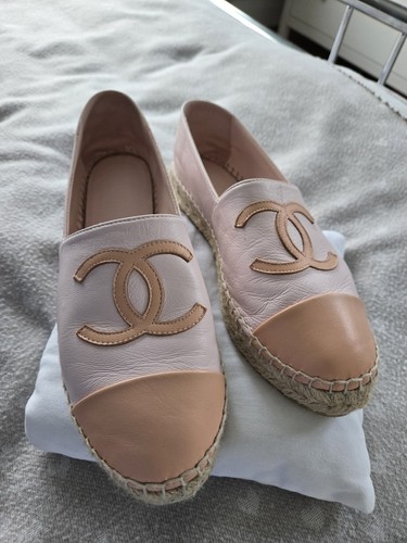Chanel espadrilles pink - chanel,
