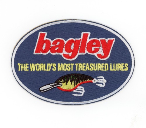 Bagley fishing lures patch - fishing,
