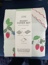 King Size Strawberry  Printed