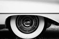 Classic Car Whitewall Wheel