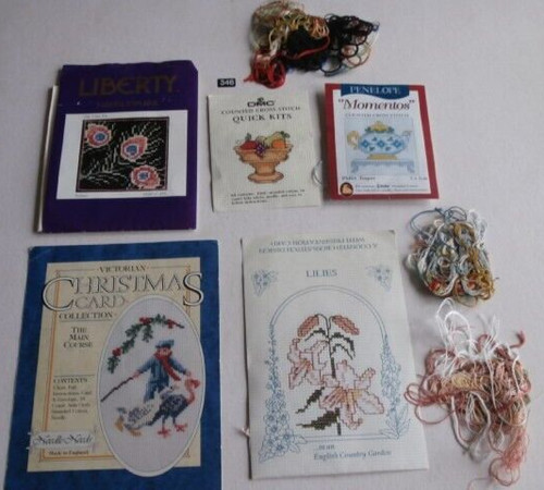 Assorted small cross stitch