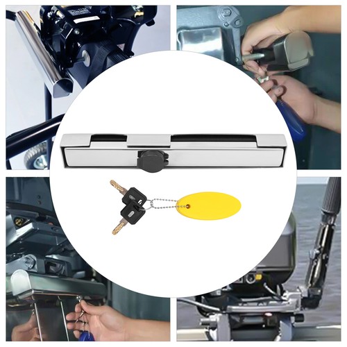 Outboard motor lock - motor, stainless