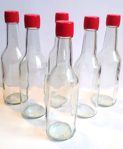 Empty clear glass small - 6,