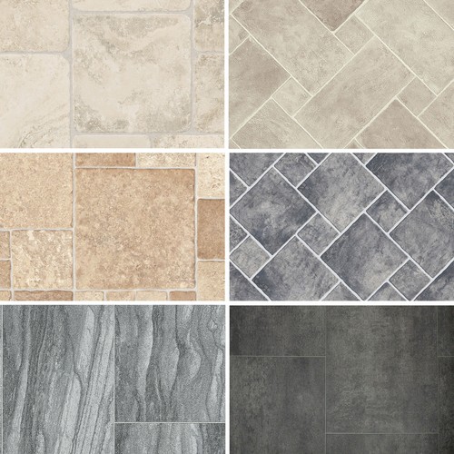 Samples stone tile effect - samples,