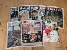 Lady Diana Memorabilia- Unseen Photographs and Newspapers