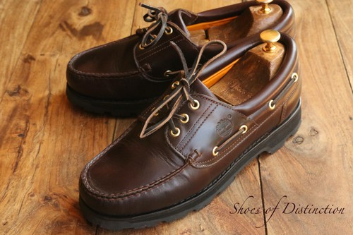 Timberland brown leather boat - timberland,