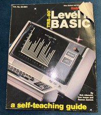 Level II 2 Basic TRS-80 Radio Shack Book Self Teaching Guide Bob Albrecht