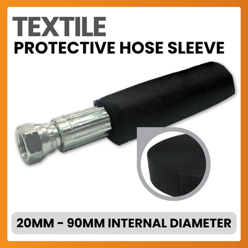 Textile hydraulic hose sleeve - textile,