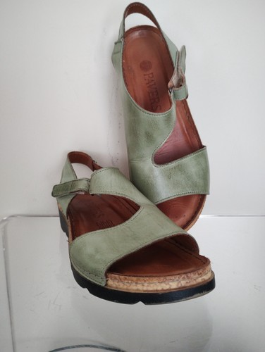 Pavers green leather - pavers,