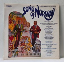 Song of Norway Soundtrack 1970 Vinyl LP ABC Records Edward Grieg Musical VG