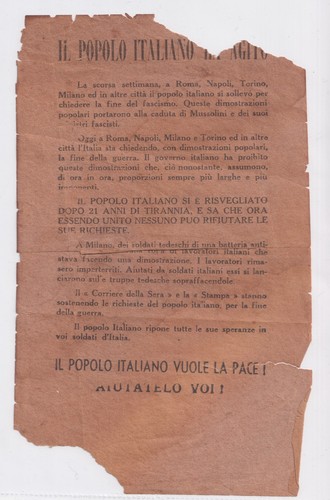 Rare italian propaganda - rare,