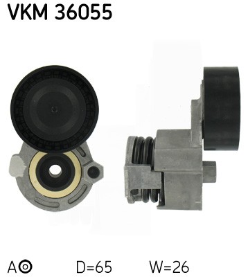 Centre skf vkm - centre, 36055