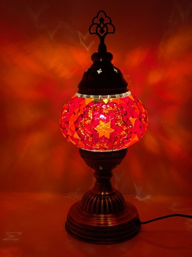 Turkish moroccan mosaic lamp - moroccan,