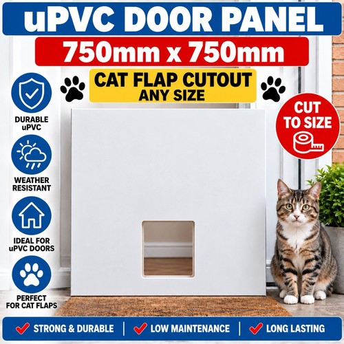 White upvc door - white,