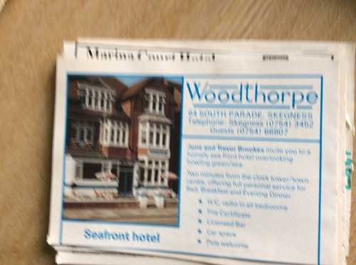 Ephemera 1987 advert - ephemera,