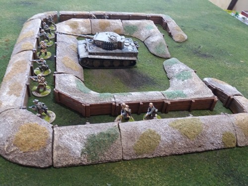 28mm entrenchment earthwork - entrenchment, /