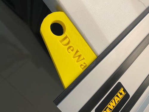 Dewalt guide rail - guide, stop