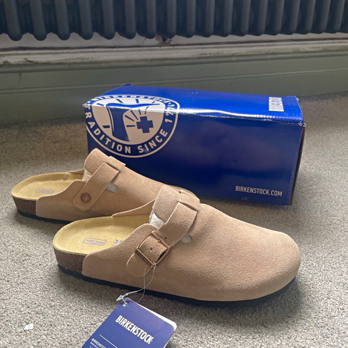 Birkenstock suede clog mule - suede,