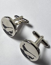 Pheasant Round Cufflinks