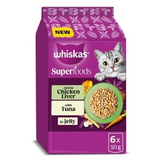 48 x 50g Whiskas 1+ Adult Wet