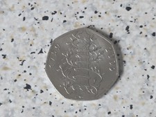 Kew Gardens 50p Genuine 2009 Coin,Circulated, In Excellent Conditon. 