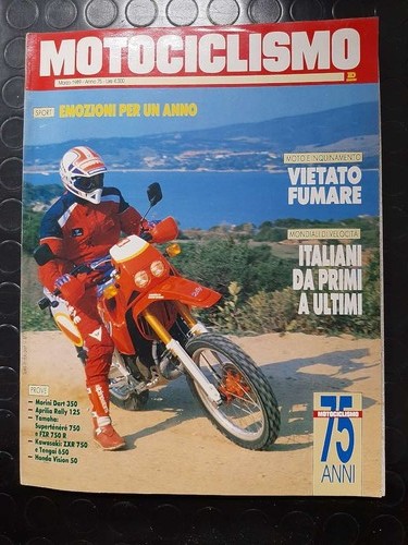 Motorcycling march 1989 - motorcycling,
