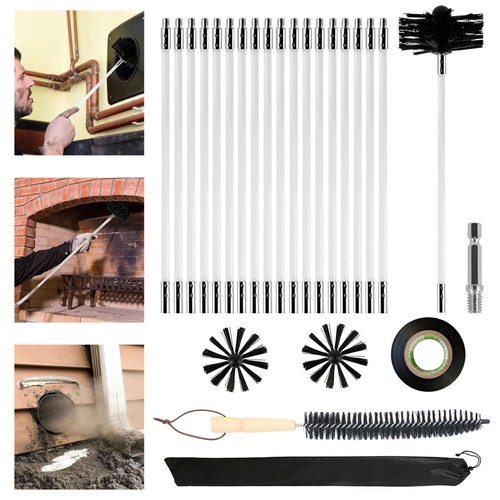 Chimney sweep kit - sweep, duct