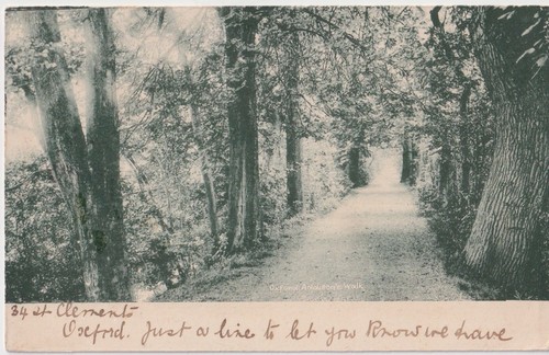 Postcard 1903 oxford - postcard,