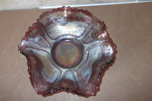 Fenton amethyst carnival glass - amethyst,