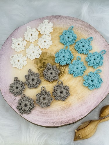 Handmade crocheted cotton - crocheted,